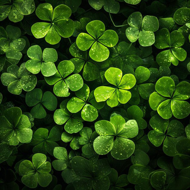 Shamrock Shadows on Your Desktop St Patricks Day