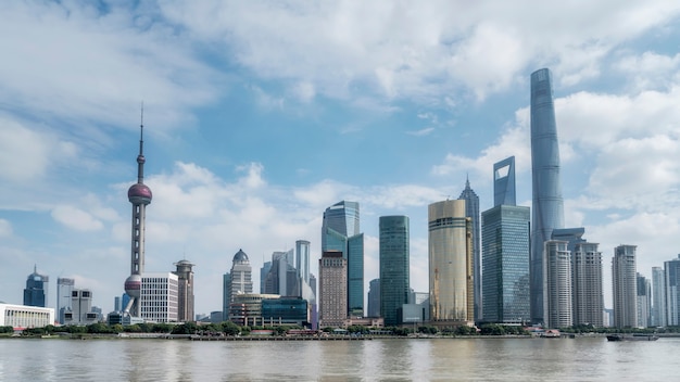 Shanghai Lujiazui Financial District Office Building