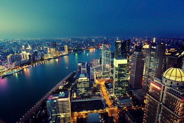 写真 上海の夜景 中国