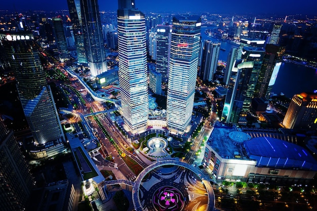 写真 上海の夜景 中国