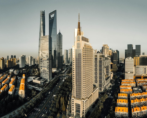 Shanghai skyline