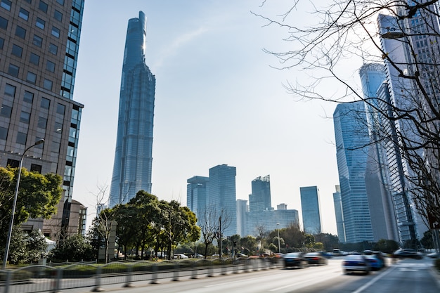 上海世界金融センターとジンマオタワー