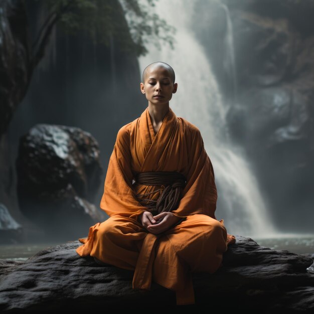 Photo shaolin woman