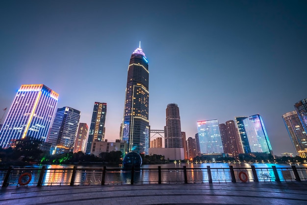 紹興市の風景 夜景