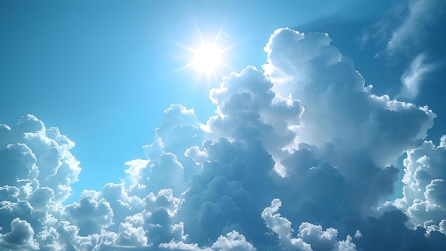Shapes of clouds in a sunny day with blue sky Concept Cloud Shapes Sunny Day Blue Sky Nature Photography