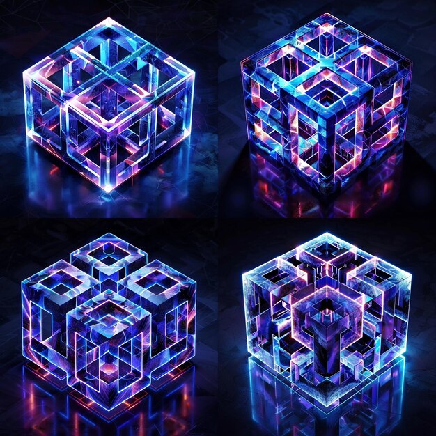 shapes of cubes isometric cube cube shape