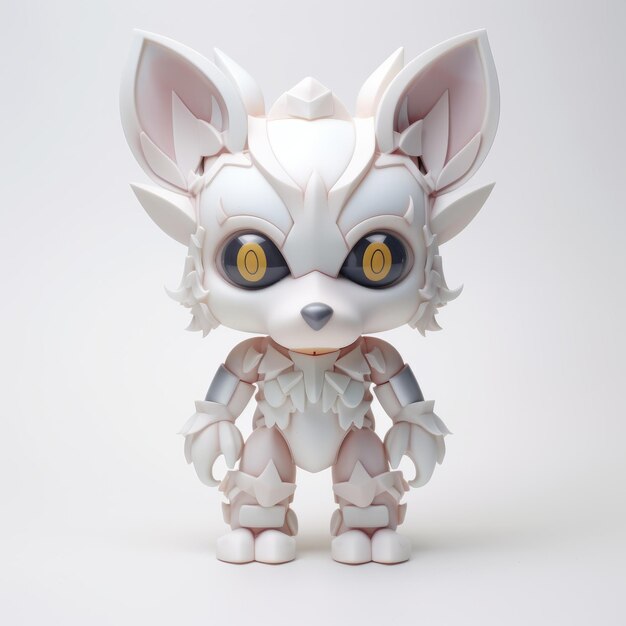 Shapeshifter Vinyl Toy By Superplastic On White Background Fullbody