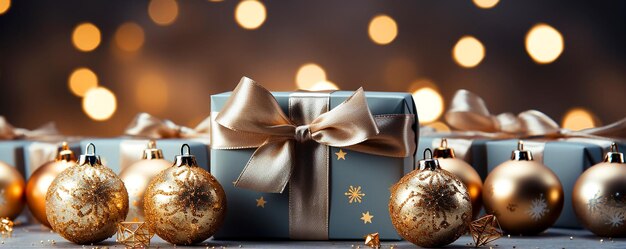 Condividi la gioia e la meraviglia del natale attraverso uno sfondo astratto di buon natale