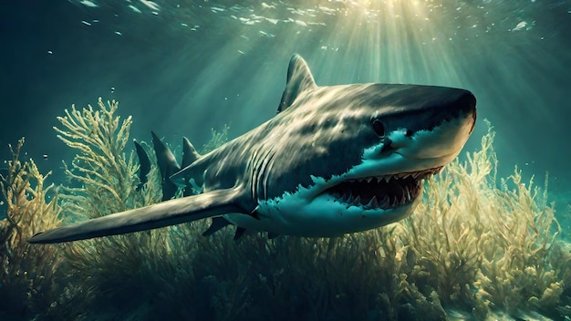Shark background and wallpaper very cool