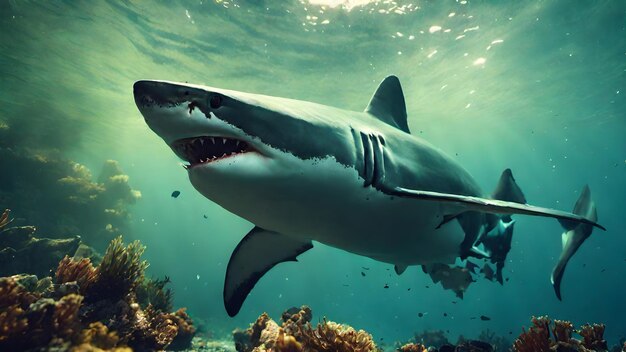 Shark background and wallpaper very cool