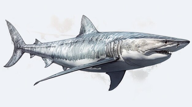 Photo shark illustration