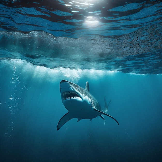 Shark in the Ocean