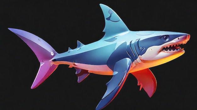 shark vector design