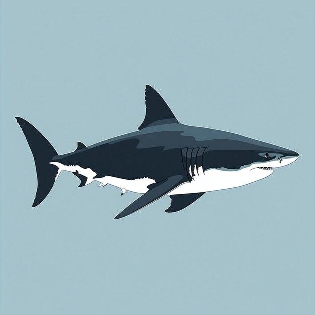 Shark vector