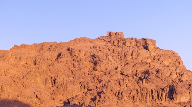 Sharm El Sheikh mountains in the Bedouin desert. Sinai peninsula