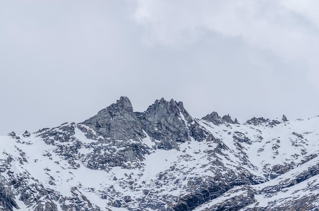 Sharp edged mountain