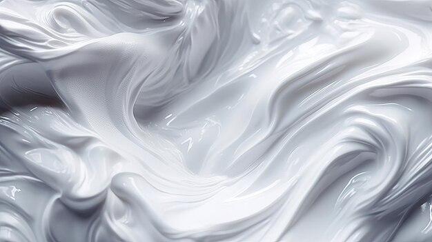 Shaving foam close up