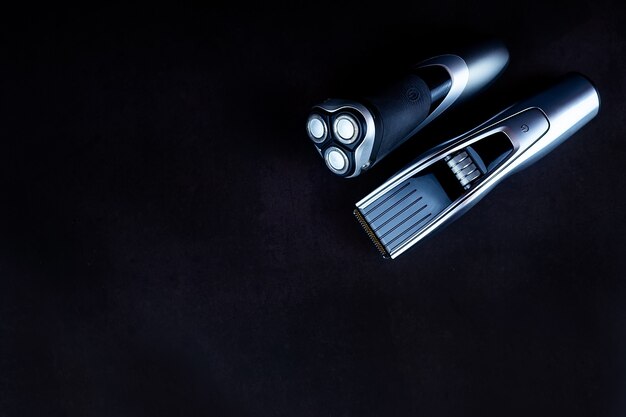 Shaving, Razor, brush, Comb, scissor, clippers and hair trimmer