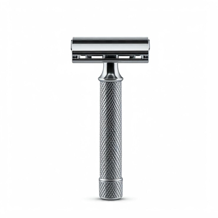 Photo shaving razor