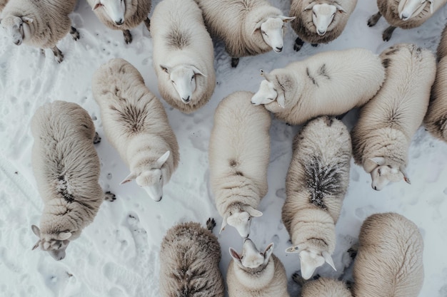 sheep farm and fur snapshot asthetic