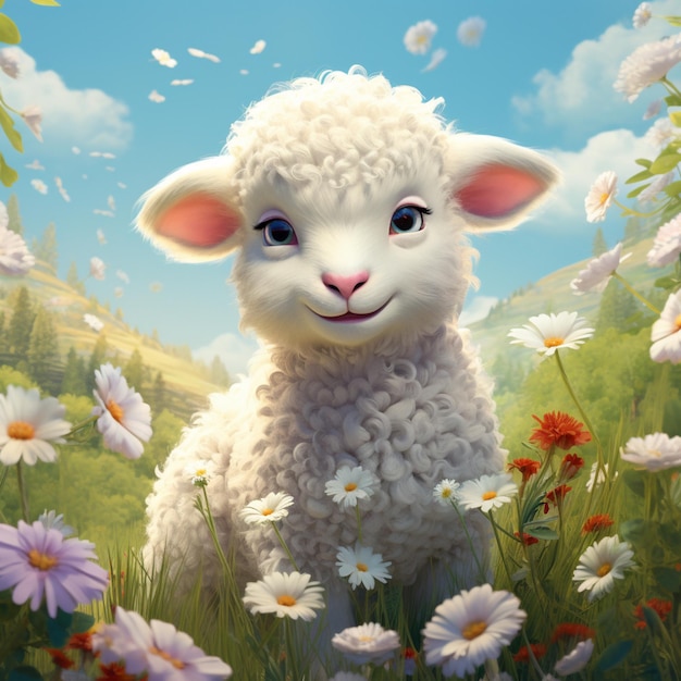 sheep illustration