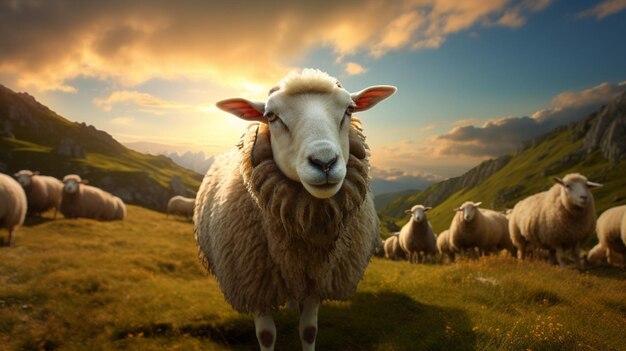 Photo sheep