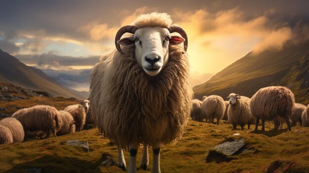 Photo sheep