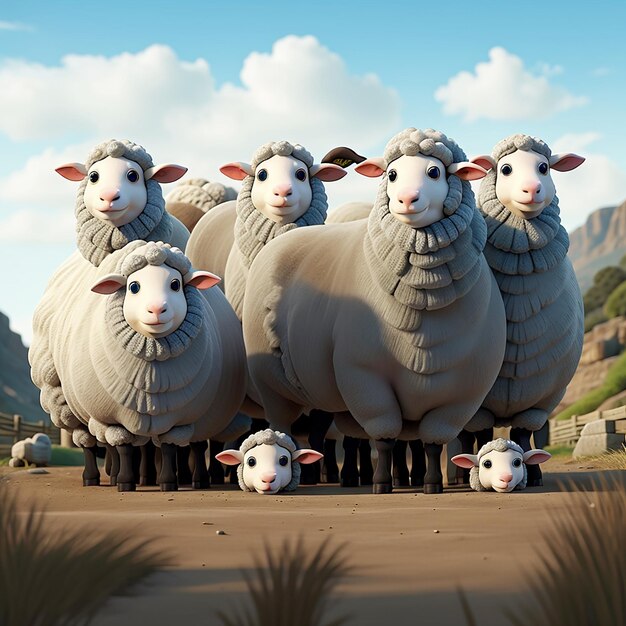 The sheep