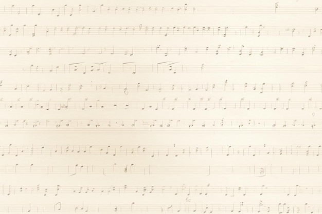 a sheet music with a sheet of music on it