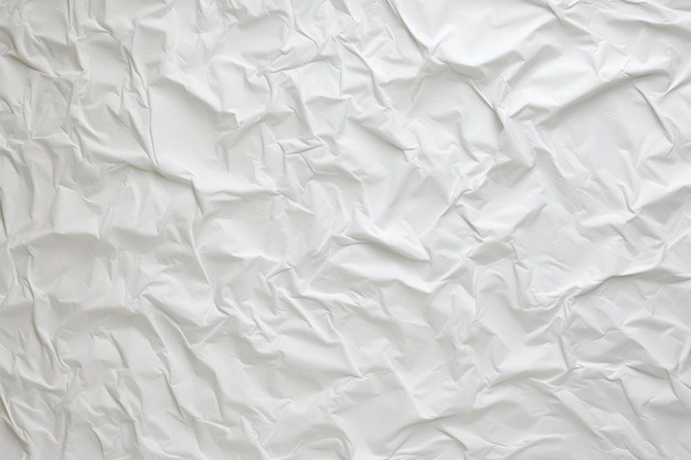 A sheet of white fabric with a square pattern on it.