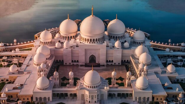 Sheikh zayed grand mosque from abu dhabi