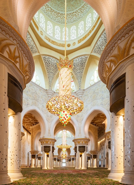 Sheikh Zayed Grand Mosque interior