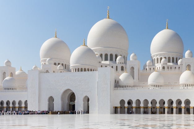 Sheikh Zayed Mosque in Abu Dhabi