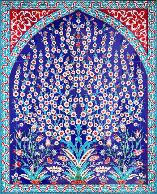 Sheikh Zayed Mosque pattern design