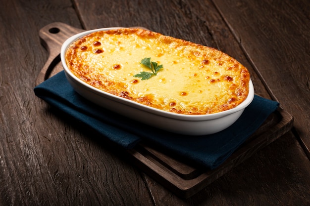 Shepherd's Pie (escondidinho). Typical Brazilian food.