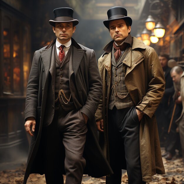 Photo sherlock holmes fashion