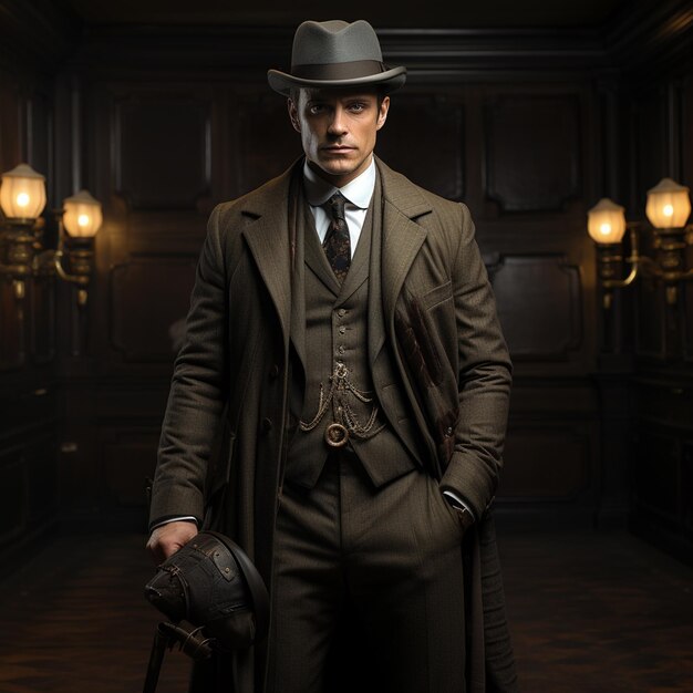 Photo sherlock holmes fashion