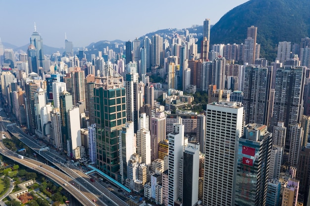 Sheung Wan, Hong Kong, 02 oktober 2018: - Hong Kong stad