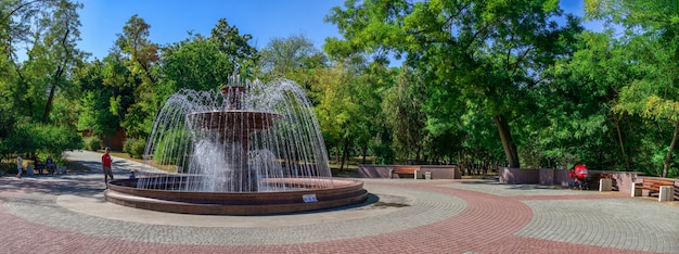 Shevchenko Park in Odessa, Ukraine