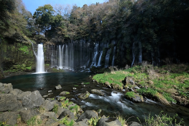 Shibakawa val in Japan