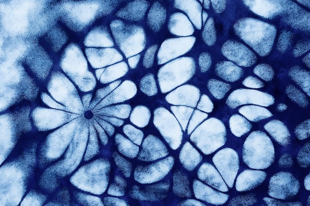 Shibori indigo Japanse stof verven textuur