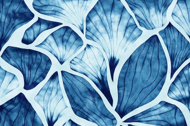 Shibori indigo Japanse stof verven textuur