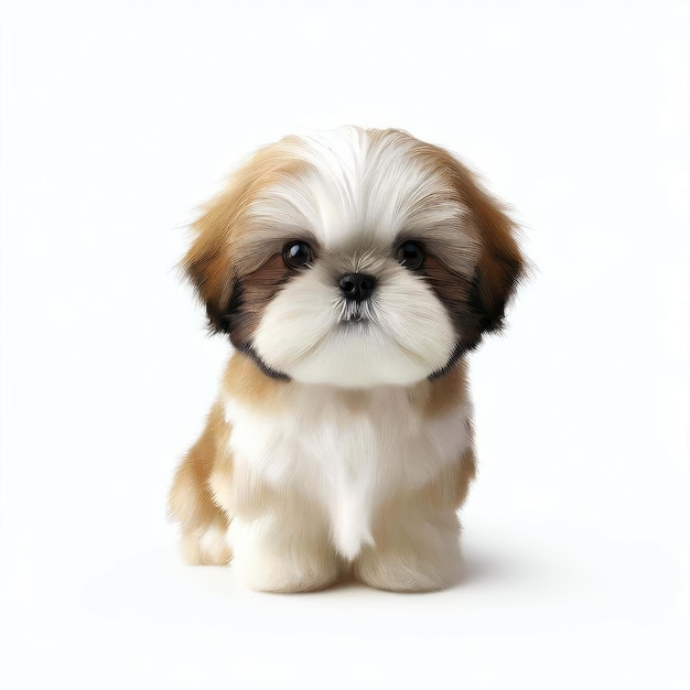 Shih Tzu's onweerstaanbare schattigheid Generatieve AI