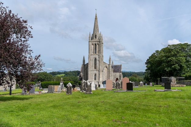 Photo shillelagh church and cemetery, county wicklow.