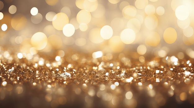 Shimmer bokeh glitter background