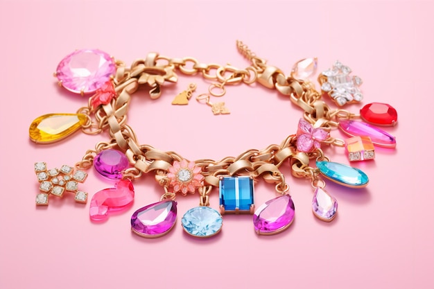 Shimmering Jewels of Summer Barbiecore Embracing Sparkling Glamour