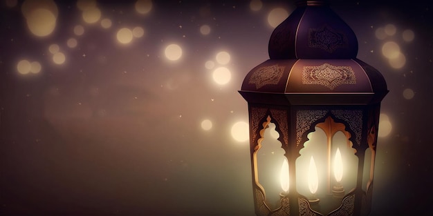 shining lantern can be used for wallpapers posters banners and others