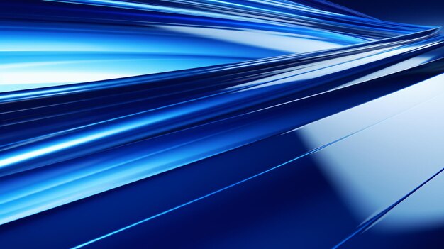 Shiny blue stainless steel metal background