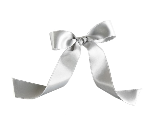 Shiny bow, on white