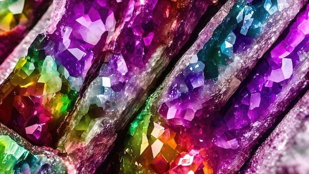 Блестящие кристаллы
